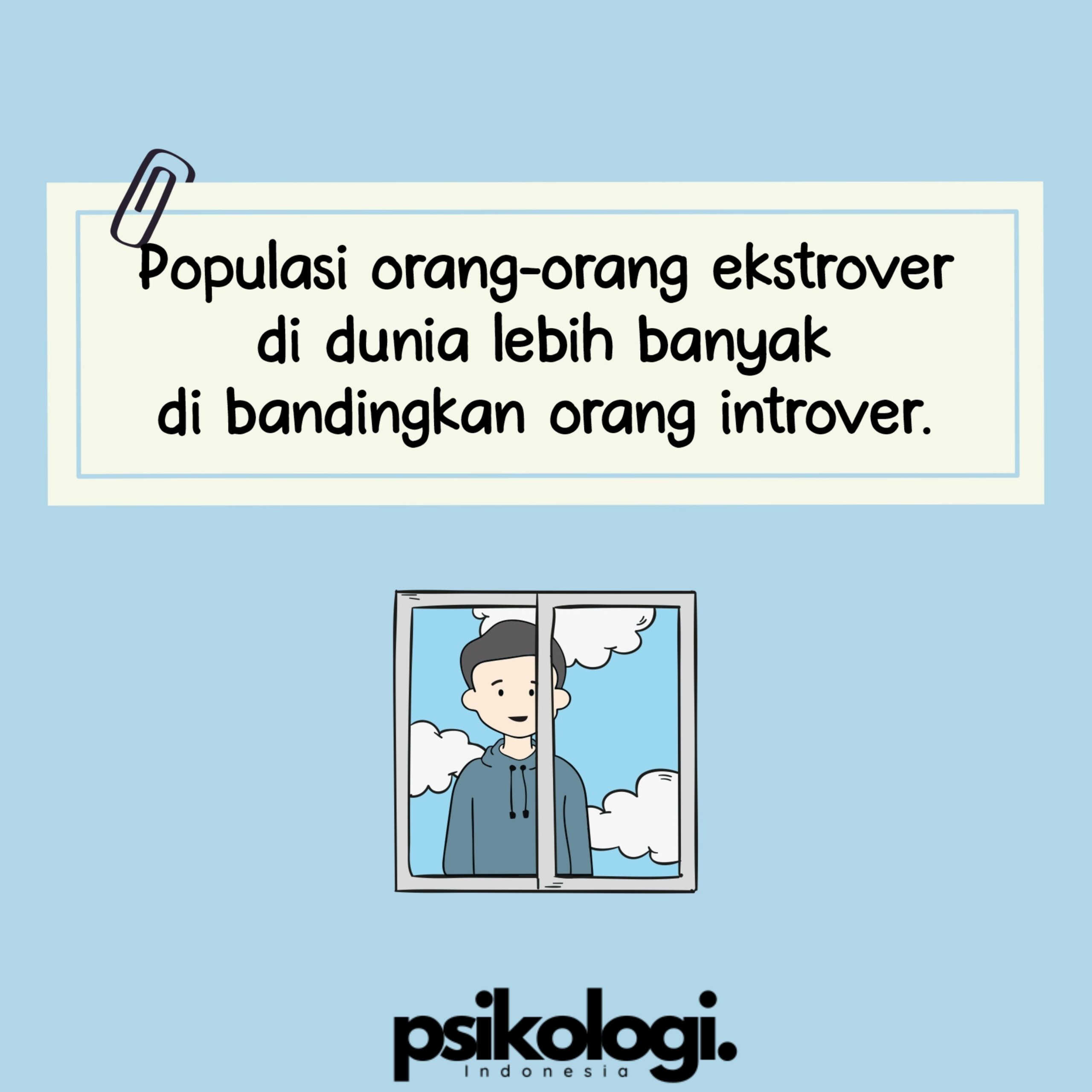 Dengan demikian, meskipun ekstrover mungkin lebih banyak secara statistik, kedua tipe kepribadian memiliki peranan penting dan saling melengkapi dalam membentuk struktur sosial dan profesional kita.